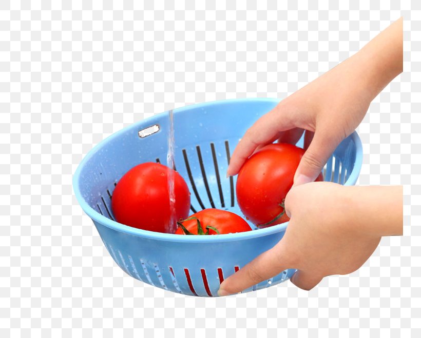 Tomato Basket Vegetable Plastic Kitchen, PNG, 750x659px, Tomato, Auglis, Basket, Diet Food, Drain Download Free