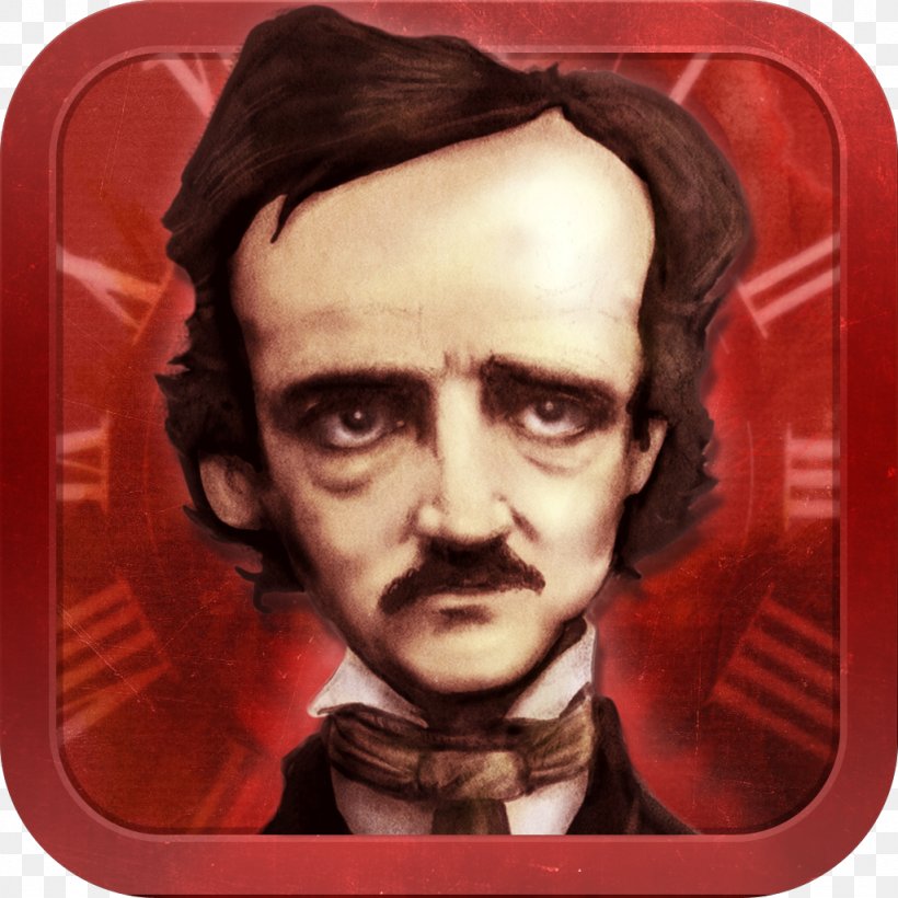 Complete Poems Of Edgar Allan Poe The Black Cat The Work Of Edgar Allan Poe IClassics Productions, S.L., PNG, 1024x1024px, Edgar Allan Poe, App Store, Black Cat, Book, Facial Hair Download Free