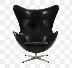 Egg - Egg Eames Lounge Chair Furniture Wing Chair PNG