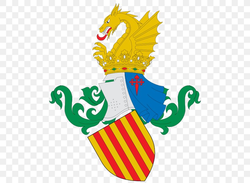 Kingdom Of Valencia Coat Of Arms Of The Valencian Community Escutcheon Blason De Valence, PNG, 500x600px, Valencia, Animal Figure, Blason De Valence, Coat Of Arms, Crest Download Free