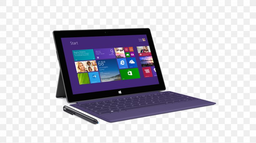 Surface Pro 2 Laptop Surface 2 Windows RT, PNG, 3000x1688px, Surface Pro 2, Computer, Computer Accessory, Computer Software, Display Device Download Free