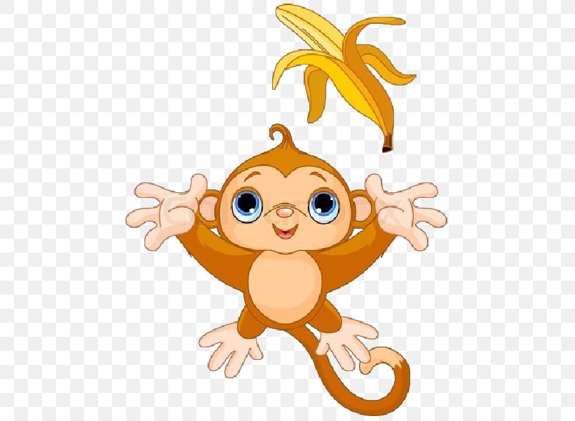 Banana Royalty-free Monkey Clip Art, PNG, 600x600px, Banana, Art, Cartoon, Chimpanzee, Fictional Character Download Free