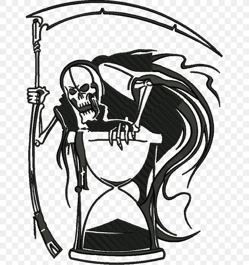 Death Father Time Illustration Vector Graphics Hourglass, PNG, 650x874px, Death, Art, Artwork, Black, Black And White Download Free