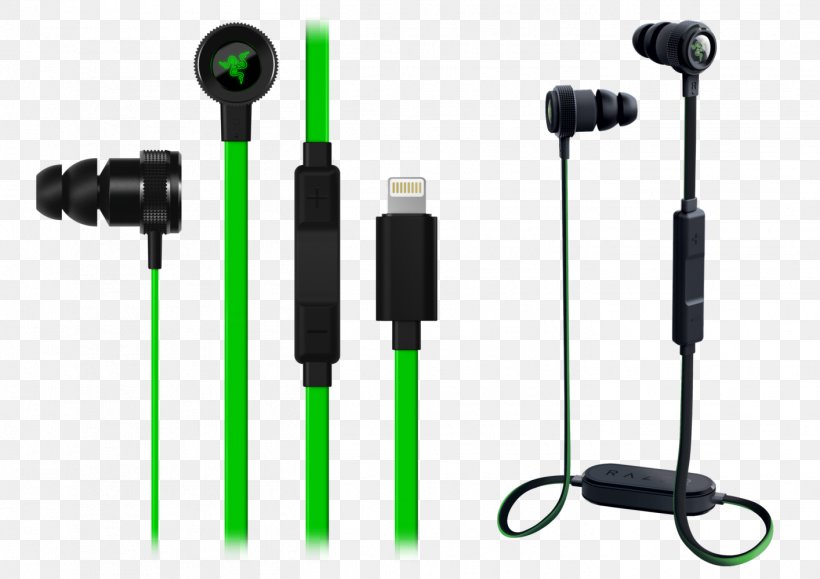 Microphone Razer Hammerhead BT Headphones, PNG, 1414x1000px, Microphone, Audio, Audio Equipment, Electronic Device, Headphones Download Free