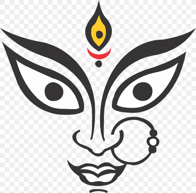 Mumbai Pune Painting Durga Drawing, PNG, 1395x1374px, Mumbai, Art, Blackandwhite, Coloring Book, Drawing Download Free