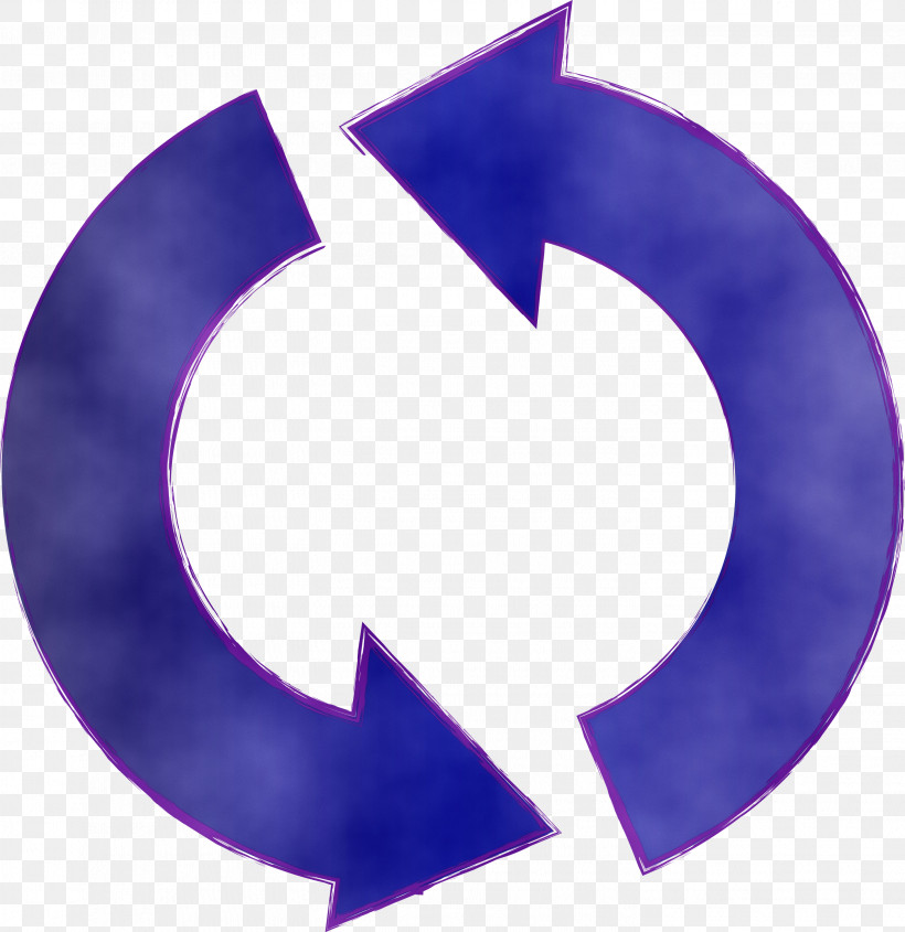 Purple Violet Circle Logo Electric Blue, PNG, 2908x3000px, Reload Arrow, Circle, Electric Blue, Logo, Paint Download Free