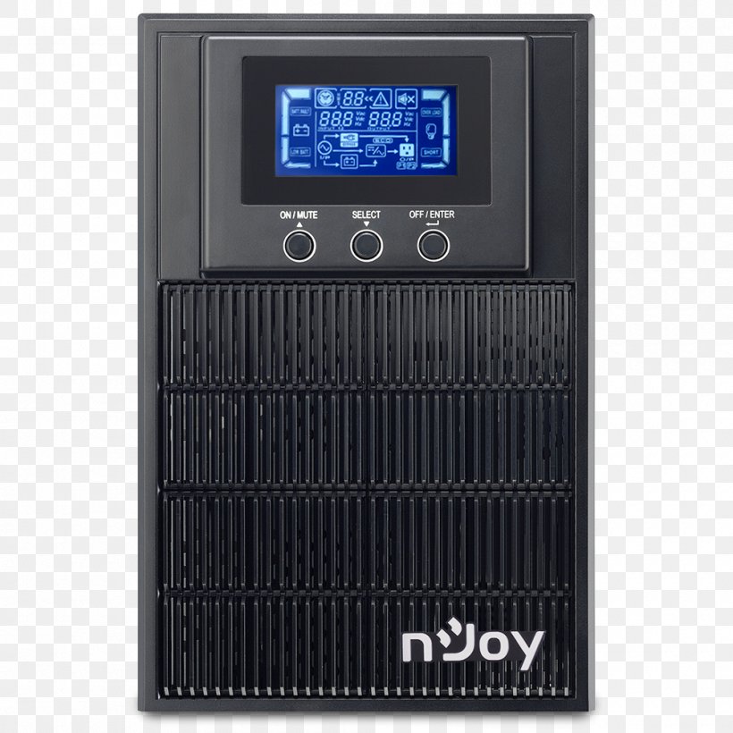 UPS Power Supply Unit Liquid-crystal Display Electric Potential Difference Power Converters, PNG, 1000x1000px, Ups, Aten International, Computer, Computer Component, Display Device Download Free