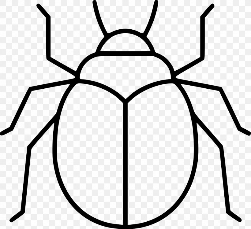 White Insect Symmetry Line Art Clip Art, PNG, 980x896px, White, Artwork, Black, Black And White, Insect Download Free