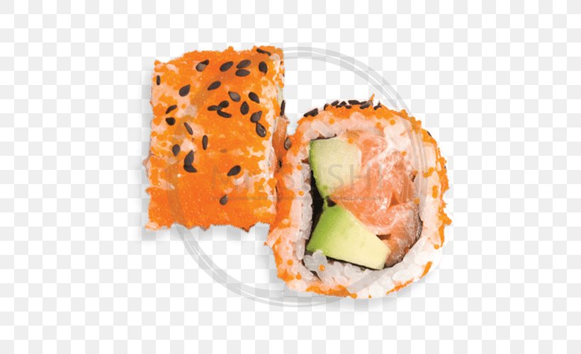 California Roll Sashimi Sushi Makizushi Tempura, PNG, 500x500px, California Roll, Asian Food, Avocado, Comfort Food, Cuisine Download Free