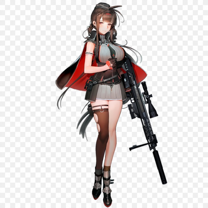 Girls' Frontline DSR-Precision DSR-50 Denel NTW-20 Heckler & Koch UMP Zijiang M99, PNG, 1024x1024px, Watercolor, Cartoon, Flower, Frame, Heart Download Free