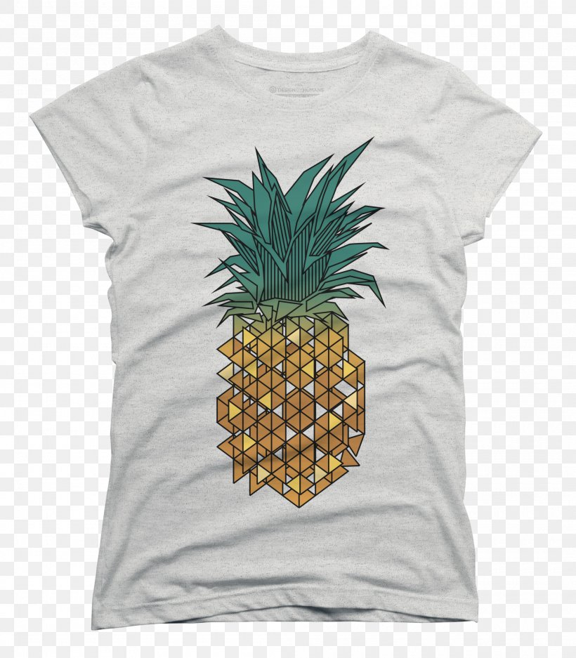 T-shirt Hoodie Sweater Design By Humans Pineapple, PNG, 2100x2400px, Tshirt, Ananas, Art, Artist, Bromeliaceae Download Free