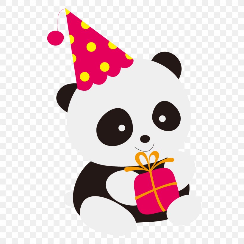 Giant Panda Bear Red Panda Birthday Mug, PNG, 1280x1280px, Giant Panda, Art, Bear, Birthday, Carnivoran Download Free