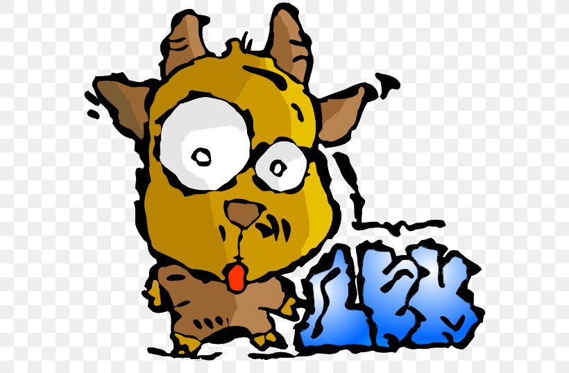 Goat Dog Cartoon Clip Art, PNG, 585x538px, Goat, Artwork, Carnivoran, Cartoon, Cat Like Mammal Download Free
