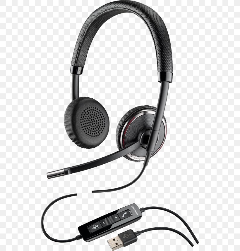 Plantronics Blackwire C520 Headset Headphones USB Stereophonic Sound, PNG, 542x860px, Plantronics Blackwire C520, Audio, Audio Equipment, Electronic Device, Electronics Download Free