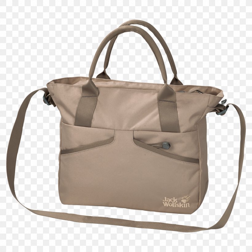 Tote Bag Tasche Jack Wolfskin Midtown Womens Handbag, PNG, 1024x1024px, Tote Bag, Backpack, Bag, Baggage, Beige Download Free