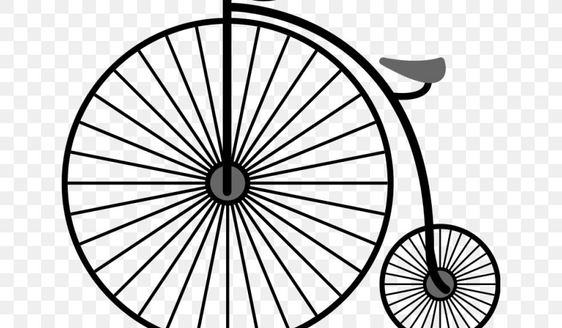 Penny-farthing Bicycle Vector Graphics Clip Art Illustration, PNG, 640x480px, Pennyfarthing, Area, Automotive Tire, Bicycle, Bicycle Accessory Download Free
