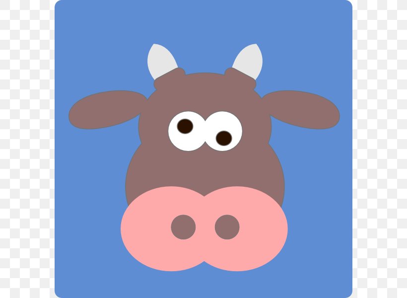 Cattle Cartoon Bull Clip Art, PNG, 600x600px, Cattle, Bull, Carnivoran, Cartoon, Dairy Cattle Download Free