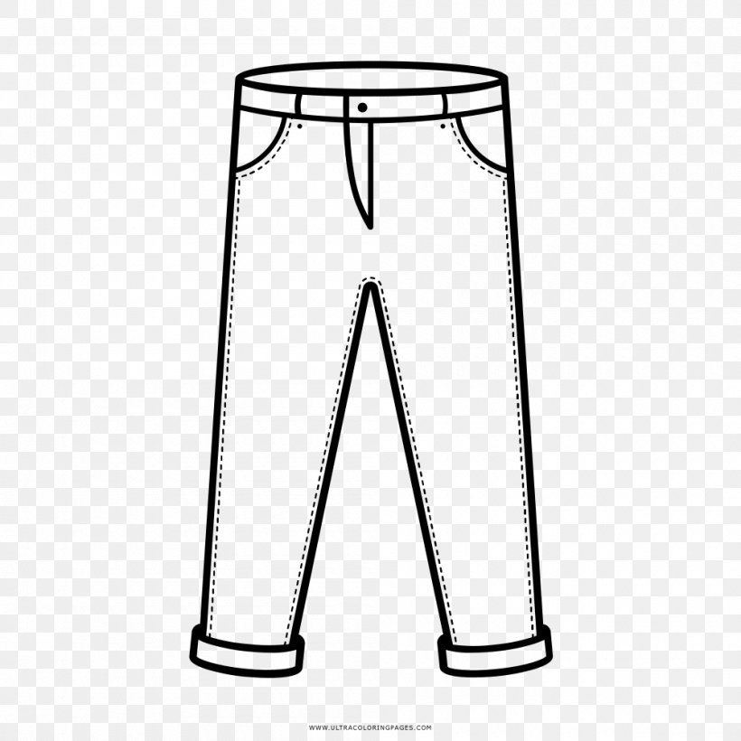 Dress Pants Drawing Jeans Colorare, PNG, 1000x1000px, Dress, Adult, Area, Black, Black And White Download Free