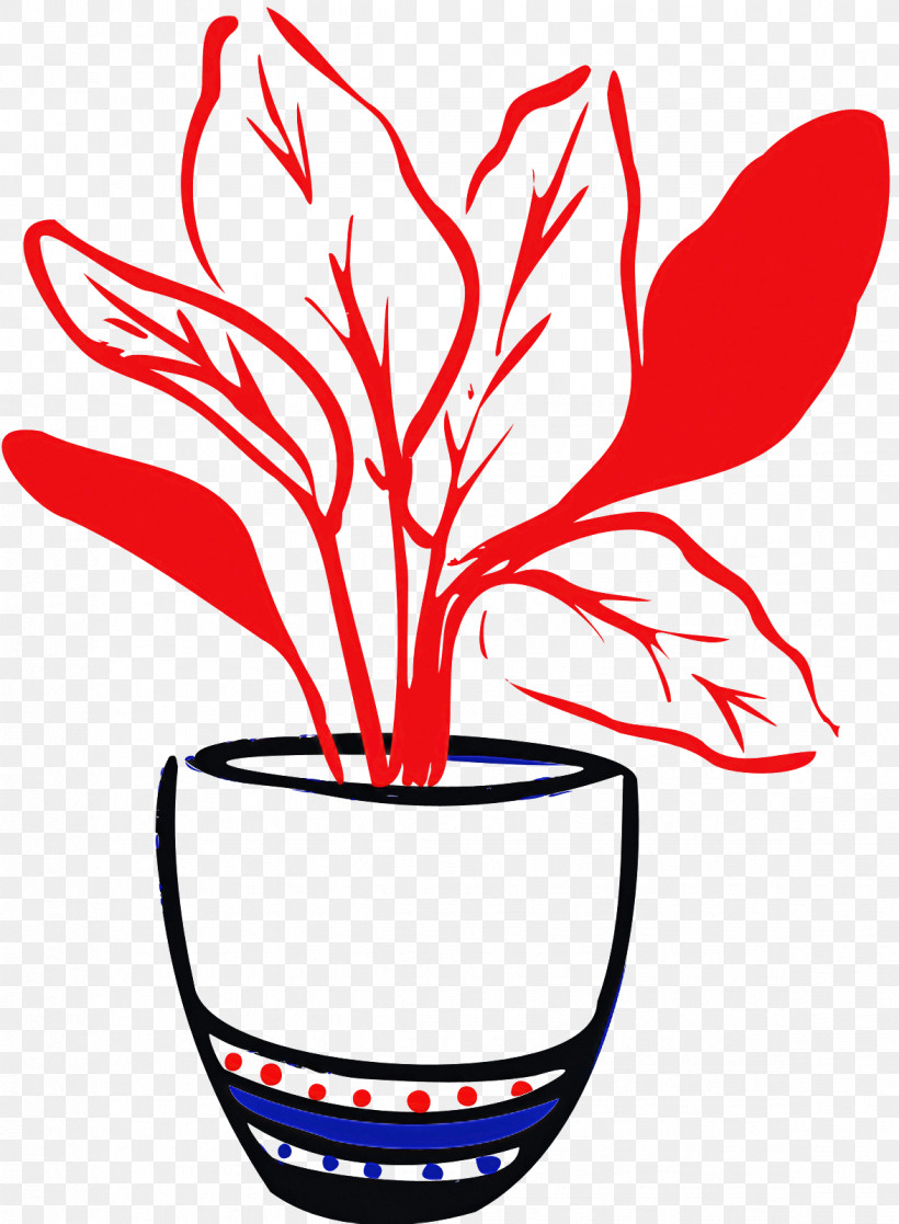 Flower Line Art Flowerpot Black And White Petal, PNG, 1174x1600px, Flower, Black And White, Flowerpot, Leaf, Line Download Free