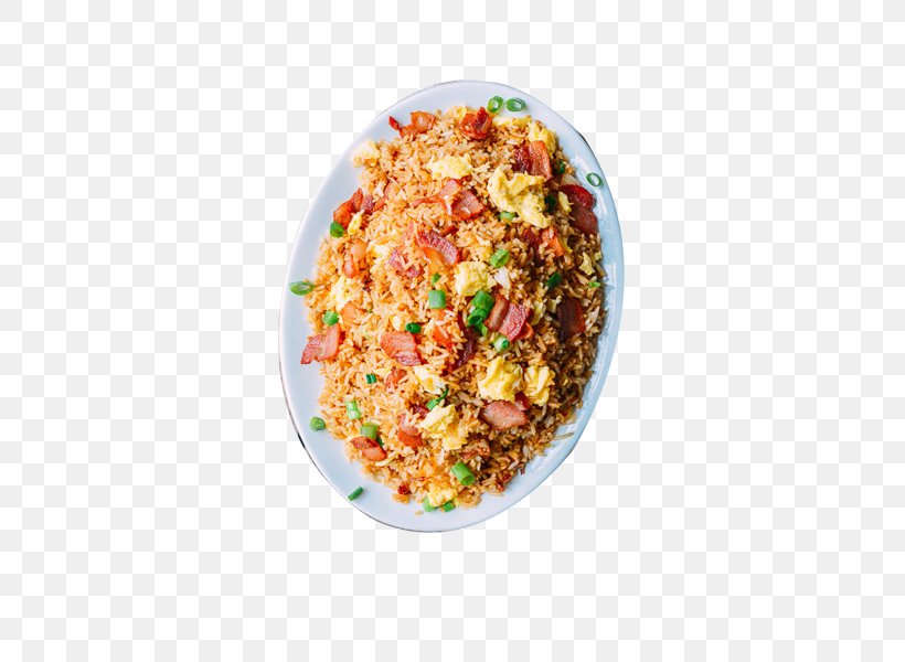 Fried Rice Congee Breakfast Ham Nasi Goreng, PNG, 600x600px, Fried Rice, Asian Food, Breakfast, Commodity, Congee Download Free