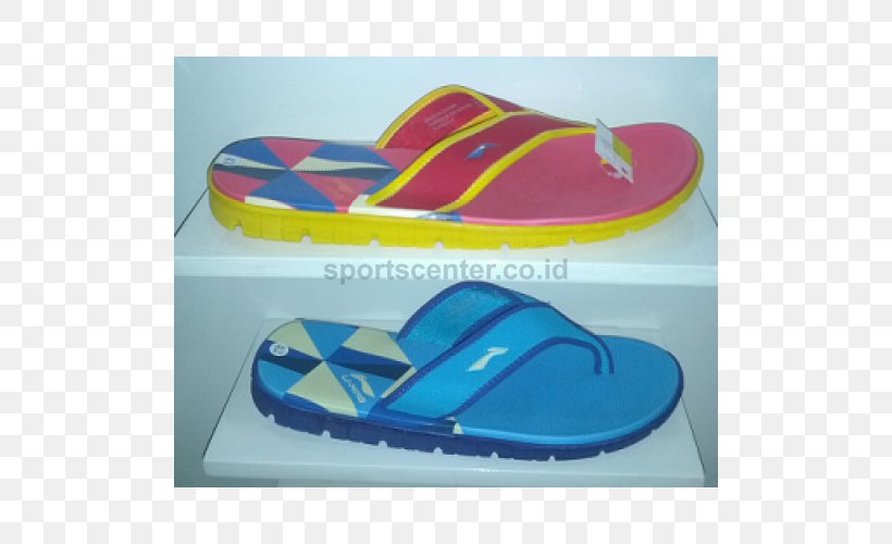 Slipper Li-Ning Flip-flops Shoe Sandal, PNG, 500x500px, Slipper, Aqua, Badminton, Ball, Brand Download Free