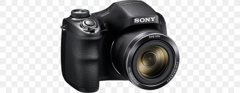 Sony Cyber-shot DSC-H400 Sony Cyber-Shot DSC-H300 20.1 MP Digital Camera, PNG, 1014x396px, Sony Cybershot Dsch400, Camera, Camera Accessory, Camera Lens, Cameras Optics Download Free