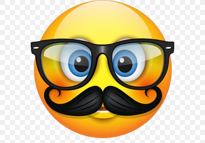 Emoji Smiley Emoticon Moustache Hipster, PNG, 576x572px, Emoji, Emoticon, Eyewear, Face, Facial Expression Download Free