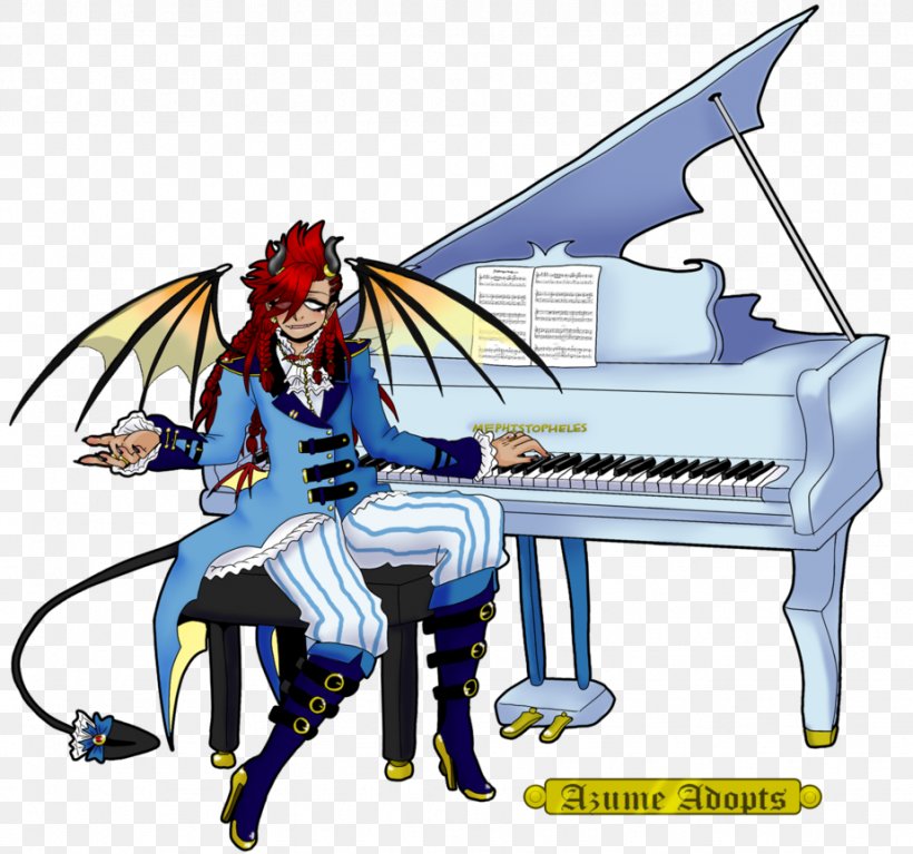 Piano Legendary Creature Clip Art, PNG, 924x865px, Piano, Fictional Character, Legendary Creature, Mythical Creature, Technology Download Free