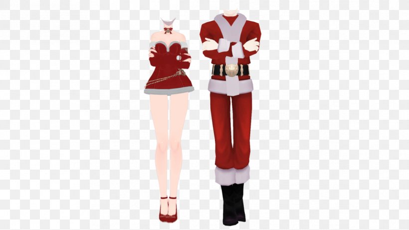 Santa Claus Clothing MikuMikuDance Costume Christmas Day, PNG, 1191x670px, Santa Claus, Christmas Day, Clothing, Coat, Costume Download Free
