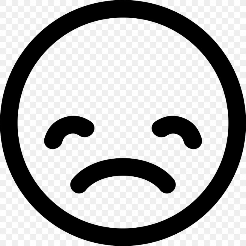 Emoticon Smiley Clip Art, PNG, 980x980px, Emoticon, Area, Black And White, Computer, Emoji Download Free