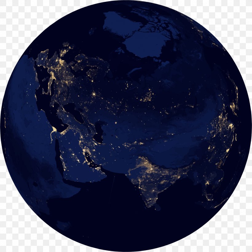 Globe New Elysium: The Beginnings Clip Art, PNG, 2342x2342px, Globe, Astronomical Object, Atmosphere, Earth, Globe At Night Download Free