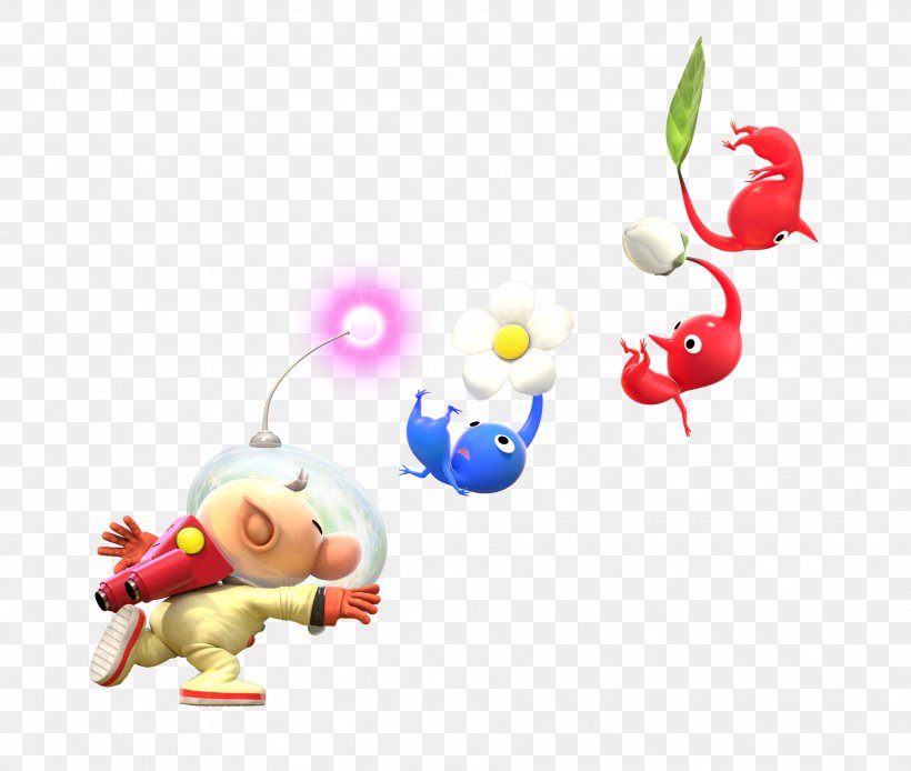 Hey! Pikmin Pikmin 3 Pikmin 2 Captain Olimar, PNG, 3606x3056px, Pikmin, Baby Toys, Captain Olimar, Fictional Character, Figurine Download Free