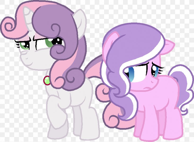 Pony Sweetie Belle Apple Bloom Twilight Sparkle Pinkie Pie, PNG, 834x612px, Watercolor, Cartoon, Flower, Frame, Heart Download Free