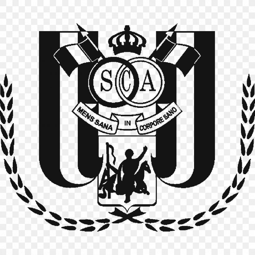 R.S.C. Anderlecht Belgian First Division A Royal Antwerp F.C. Constant Vanden Stock Stadium K.V. Oostende, PNG, 1000x1000px, Rsc Anderlecht, Belgian First Division A, Belgium, Black, Black And White Download Free