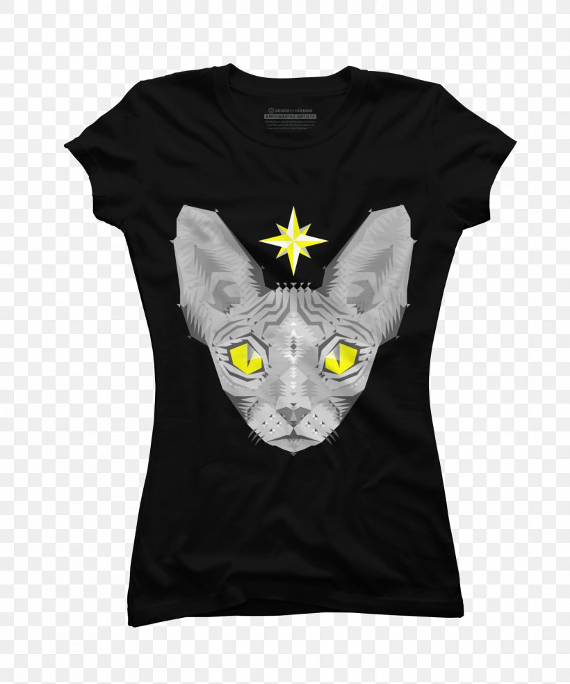 T-shirt Sphynx Cat Sleeve Wig, PNG, 1500x1800px, 18th Century, Tshirt, Black, Brand, Cat Download Free