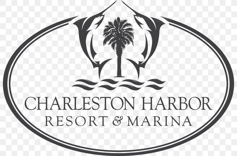 Charleston Harbor Resort And Marina Hotel, PNG, 800x538px, Charleston, Accommodation, Area, Black And White, Brand Download Free