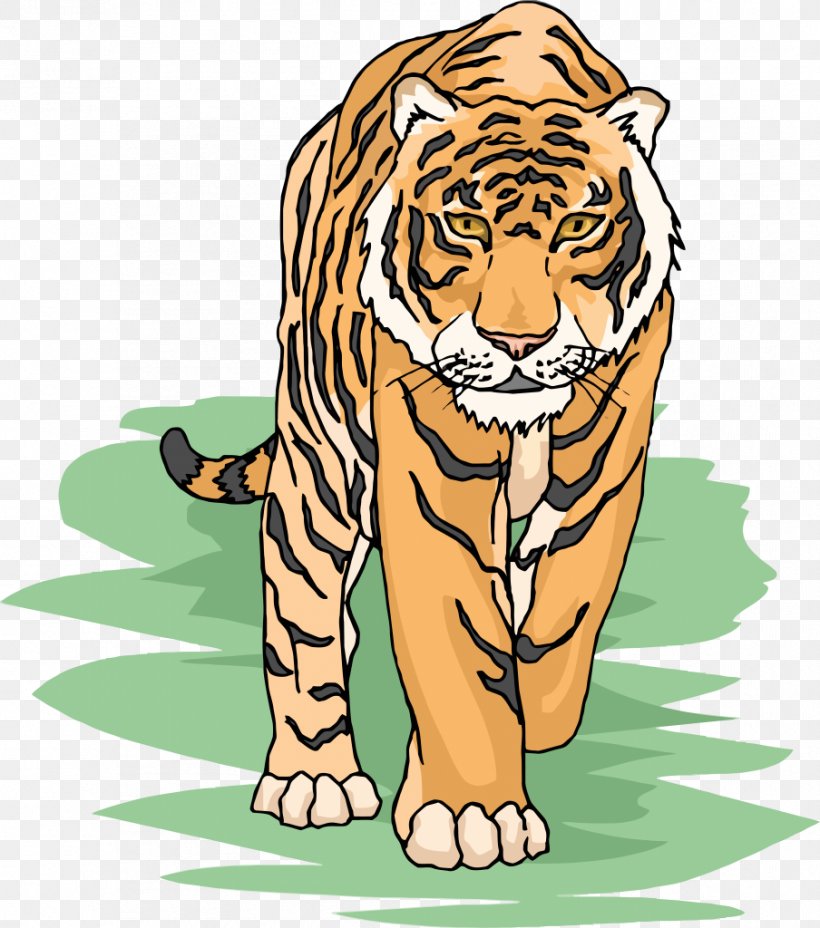 Clip Art Openclipart Bengal Tiger Siberian Tiger Download, PNG, 904x1024px, Bengal Tiger, Big Cat, Big Cats, Carnivoran, Cat Like Mammal Download Free