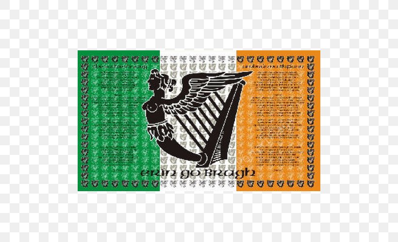Flag Of Ireland Amhrán Na BhFiann Fahne, PNG, 500x500px, Ireland, Brand, Fahne, Flag, Flag Of Egypt Download Free