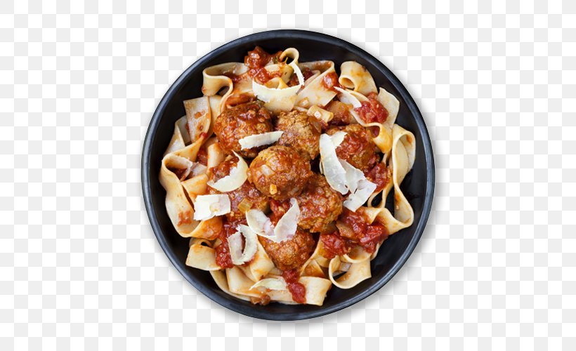 Pasta Bolognese Sauce Italian Cuisine Spaghetti With Meatballs Pappardelle, PNG, 500x500px, Pasta, Bolognese Sauce, Cuisine, Dish, European Food Download Free