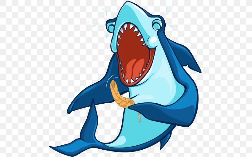 Shark Sticker Telegram Fish Clip Art, PNG, 512x512px, Shark, Animal Figure, Artwork, Beak, Cartoon Download Free