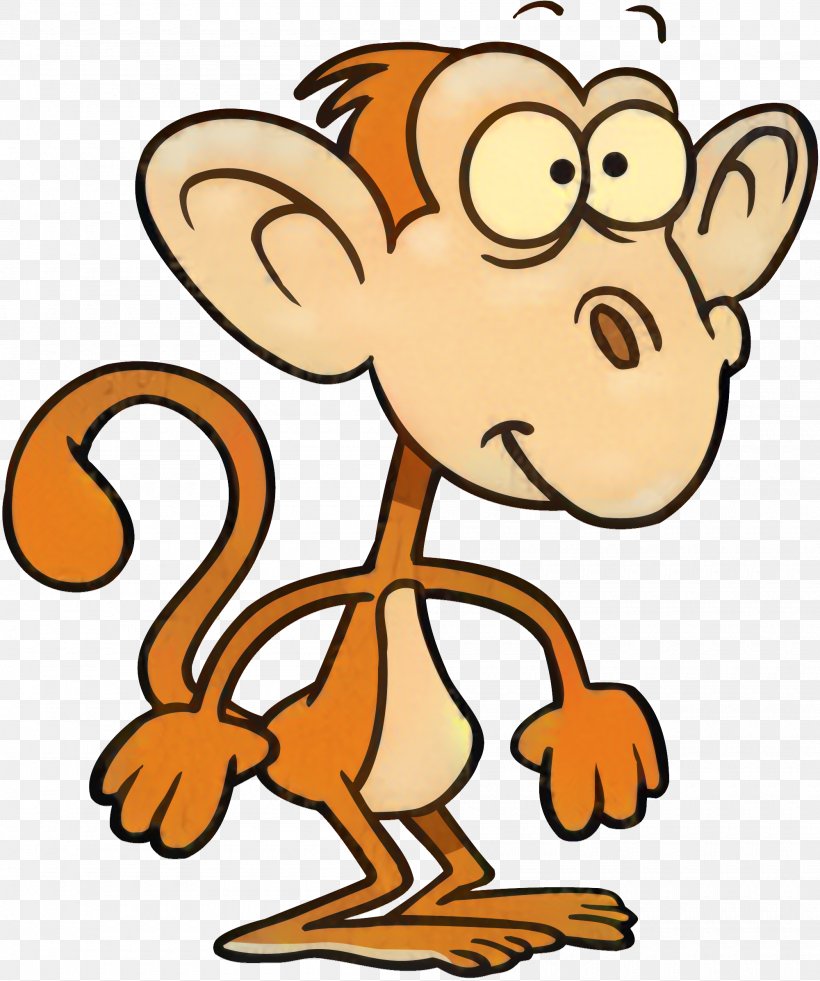 Clip Art Animated Cartoon Monkey Image, PNG, 2000x2395px, Cartoon, Animal, Animated Cartoon, Animation, Cuteness Download Free