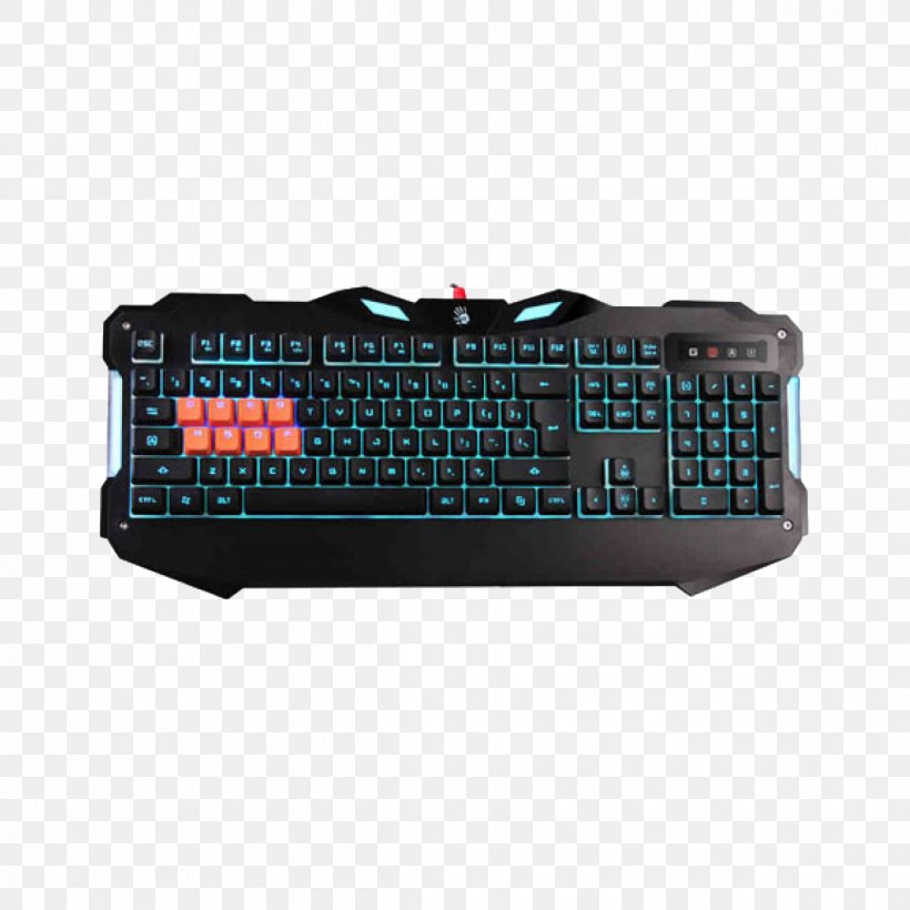 Computer Keyboard Gaming Keypad A4Tech Backlight, PNG, 1200x1200px, Computer Keyboard, Backlight, Computer, Electronic Instrument, Electronics Download Free