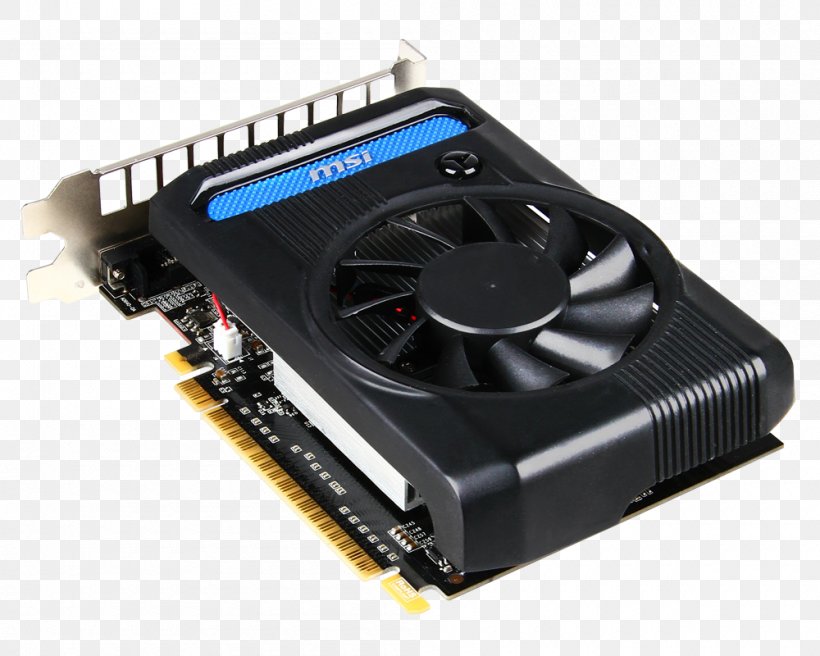 Graphics Cards & Video Adapters GeForce GT 640 MSI PCI Express Digital Visual Interface, PNG, 1000x800px, Graphics Cards Video Adapters, Computer Component, Computer Cooling, Conventional Pci, Ddr3 Sdram Download Free