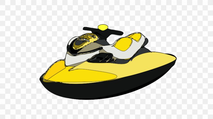 Jet Ski Personal Water Craft Sea-Doo Free Content Clip Art, PNG, 872x486px, Jet Ski, Boat, Boating, Brand, Footwear Download Free