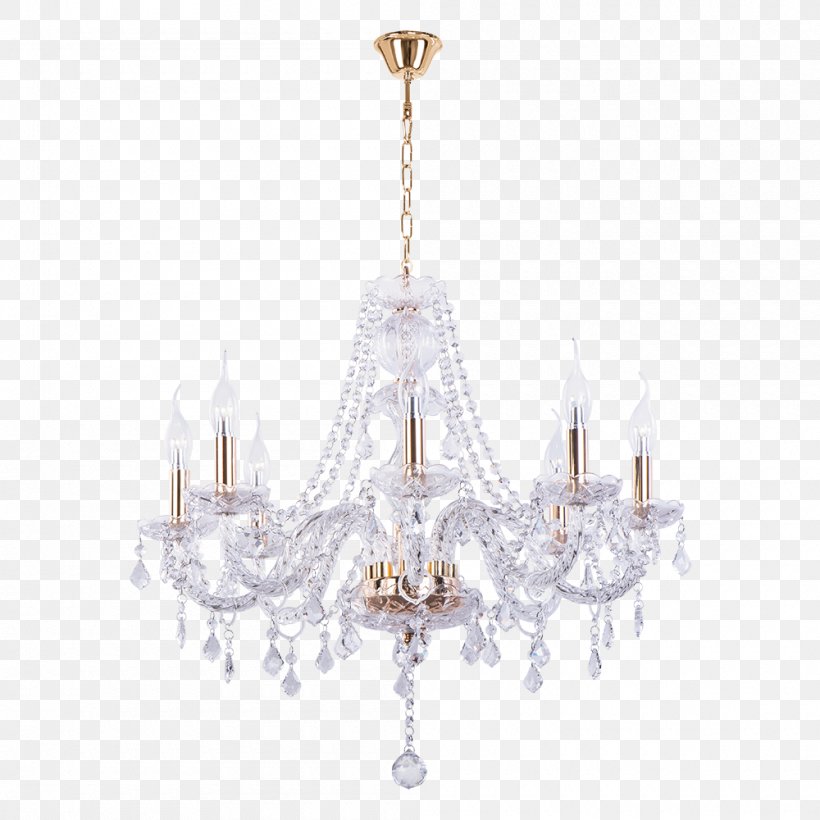 Lighting Chandelier Lamp Ceiling, PNG, 1000x1000px, Light, Bleikristall, Candelabra, Ceiling, Ceiling Fixture Download Free