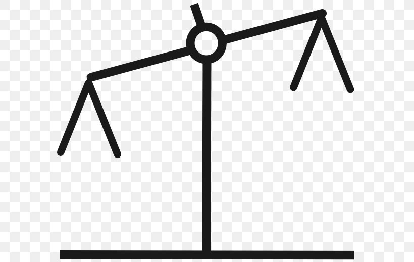 Measuring Scales Unbalanced Line Clip Art, PNG, 600x519px, Measuring Scales, Area, Balans, Black And White, Blog Download Free