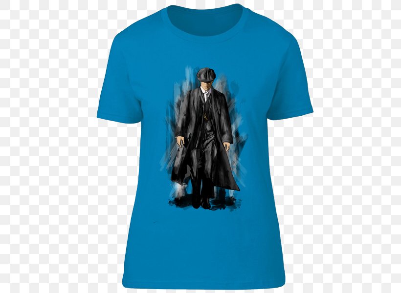 T-shirt Tommy Shelby Crew Neck Sleeve, PNG, 600x600px, Tshirt, Active Shirt, Blue, Business, Cap Download Free
