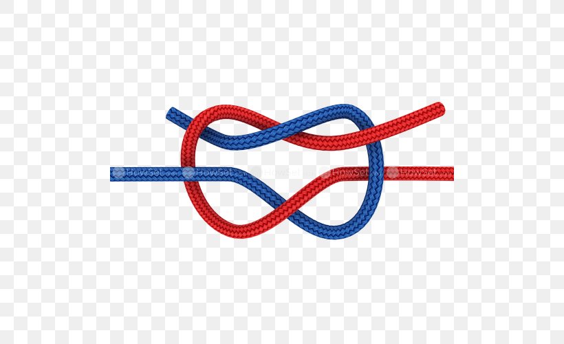 Granny Knot Rope Running Bowline, PNG, 500x500px, Knot, Bmp File Format, Bowline, Buttonhole, Camping Download Free