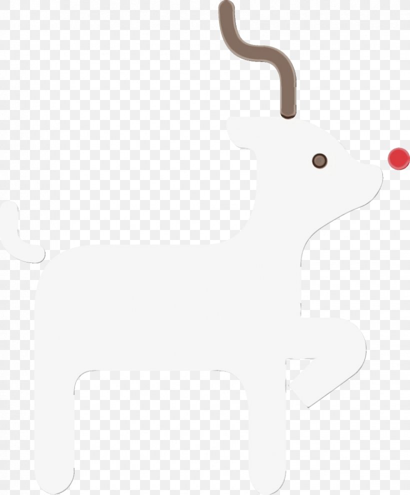 Reindeer, PNG, 848x1024px, Watercolor, Deer, Horn, Paint, Reindeer Download Free
