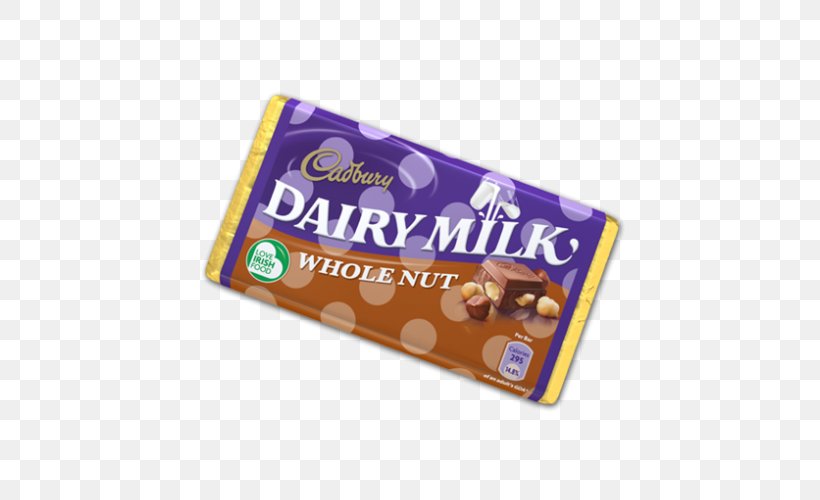 Chocolate Bar Tiffin Cadbury Dairy Milk, PNG, 500x500px, Chocolate Bar, Bar, Cadbury, Cadbury Dairy Milk, Chocolate Download Free